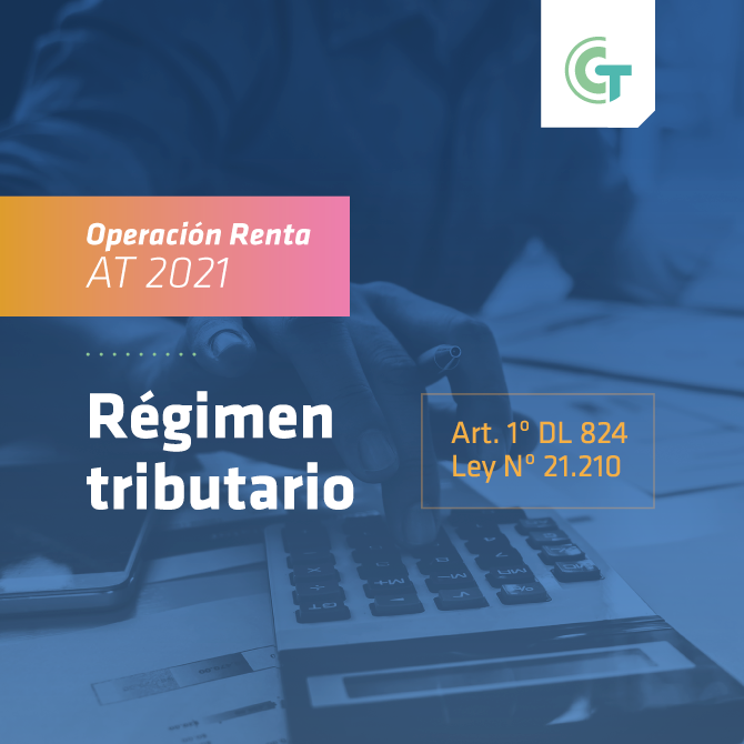 #CCTip Régimen tributario AT 2021